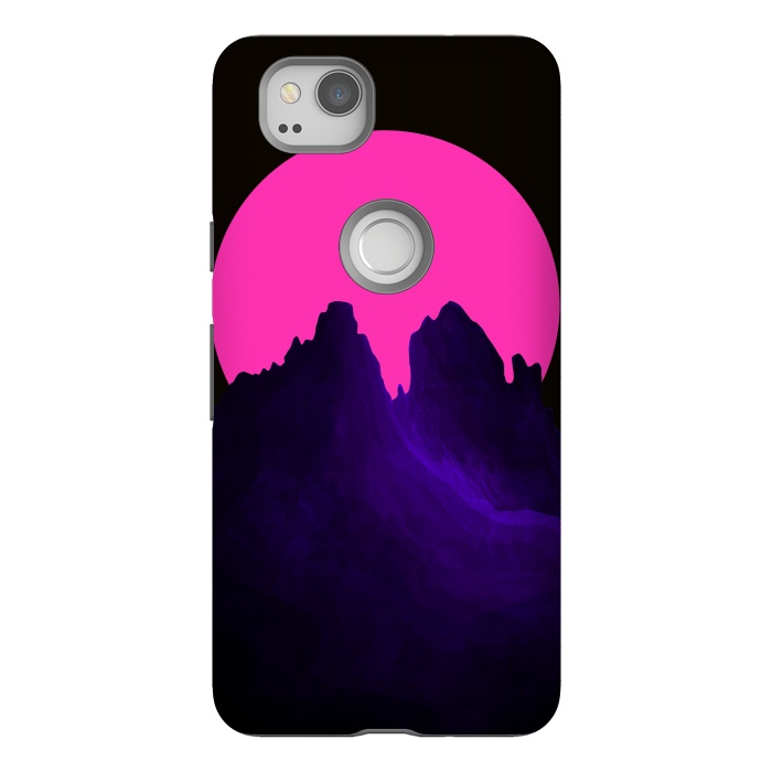 Pixel 2 StrongFit The great pink moon by Steve Wade (Swade)