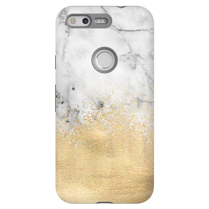 Pixel StrongFit Gold Dust on Marble by Tangerine-Tane