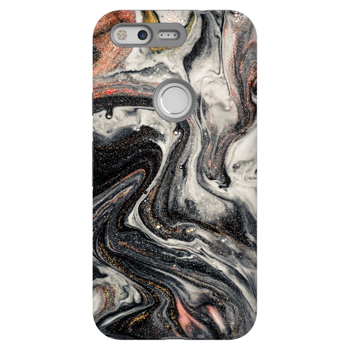 Pixel StrongFit Swirls of Marble and The Ripples of Agate by ArtsCase