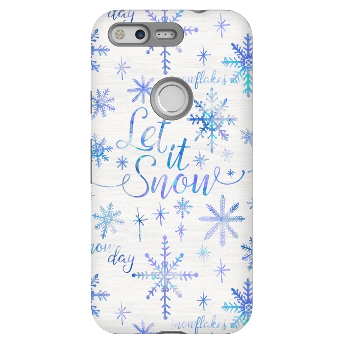 Pixel StrongFit Let It Snow by Noonday Design