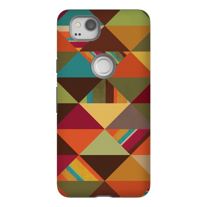 Pixel 2 StrongFit Autumn Triangles by Noonday Design