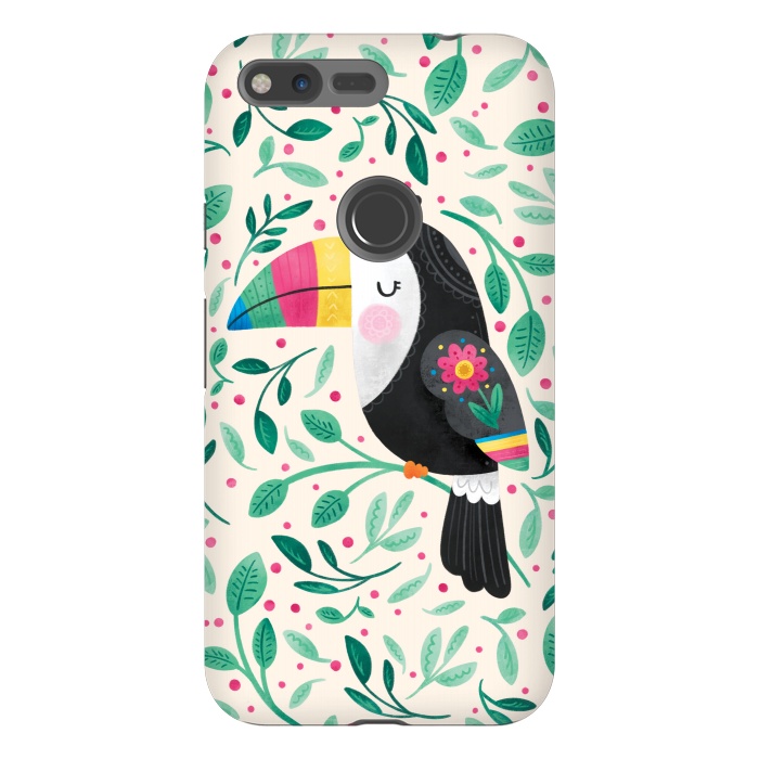 Pixel XL StrongFit Cheeky Toucan by Noonday Design