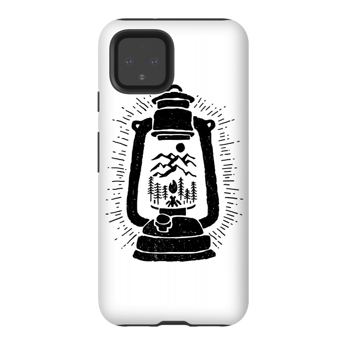 Pixel 4 StrongFit Lantern for white by Afif Quilimo