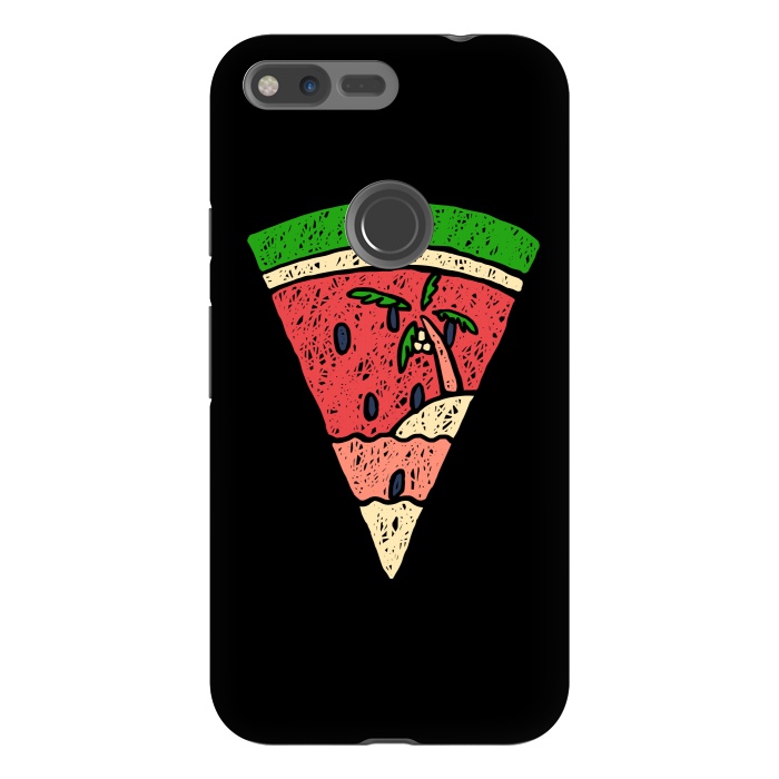 Pixel XL StrongFit Watermelon and Beach by Afif Quilimo