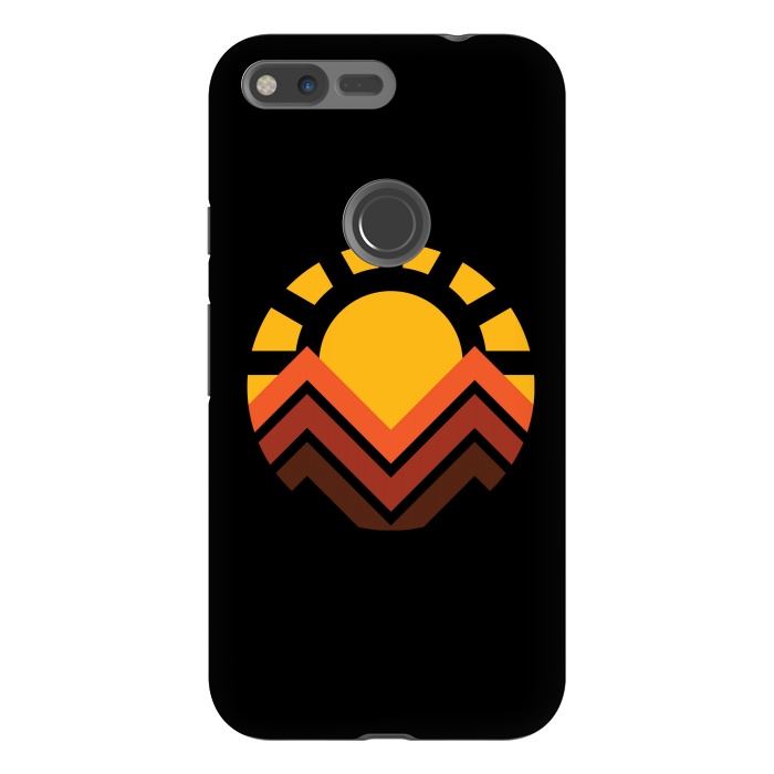 Pixel XL StrongFit Sunset mountain by Afif Quilimo