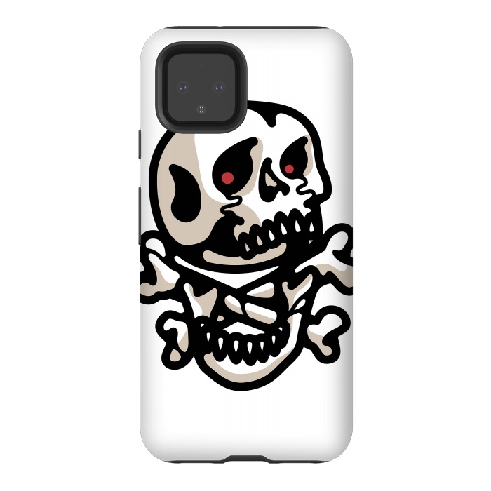 Pixel 4 StrongFit Crossbones by Afif Quilimo