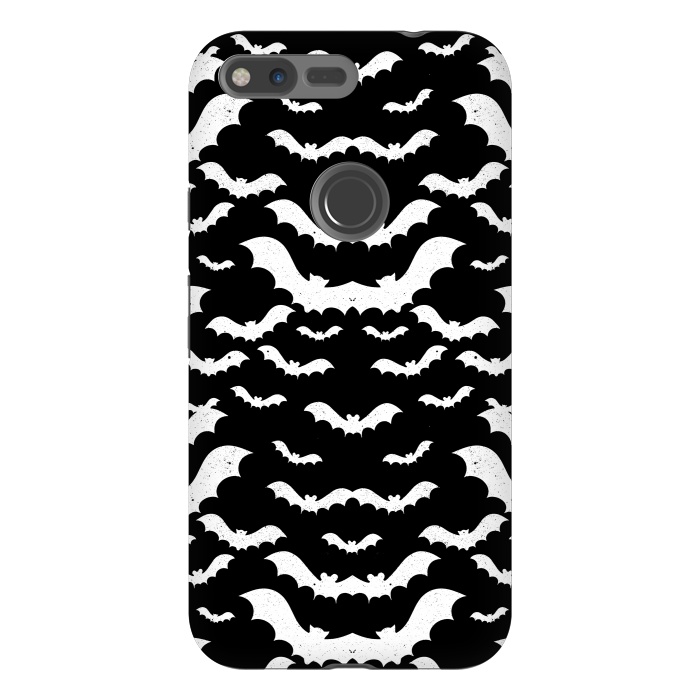 Pixel XL StrongFit Spooky bats Halloween pattern by Oana 