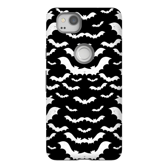 Pixel 2 StrongFit Spooky bats Halloween pattern by Oana 