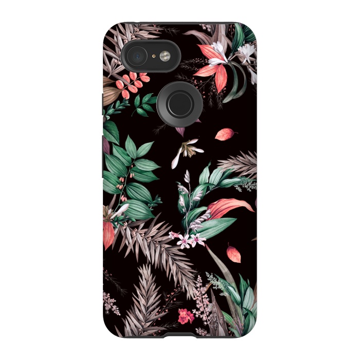 Pixel 3 StrongFit Vibrant exotic bouquets by Mmartabc