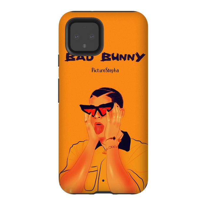 Pixel 4 StrongFit bad bunny by stephania