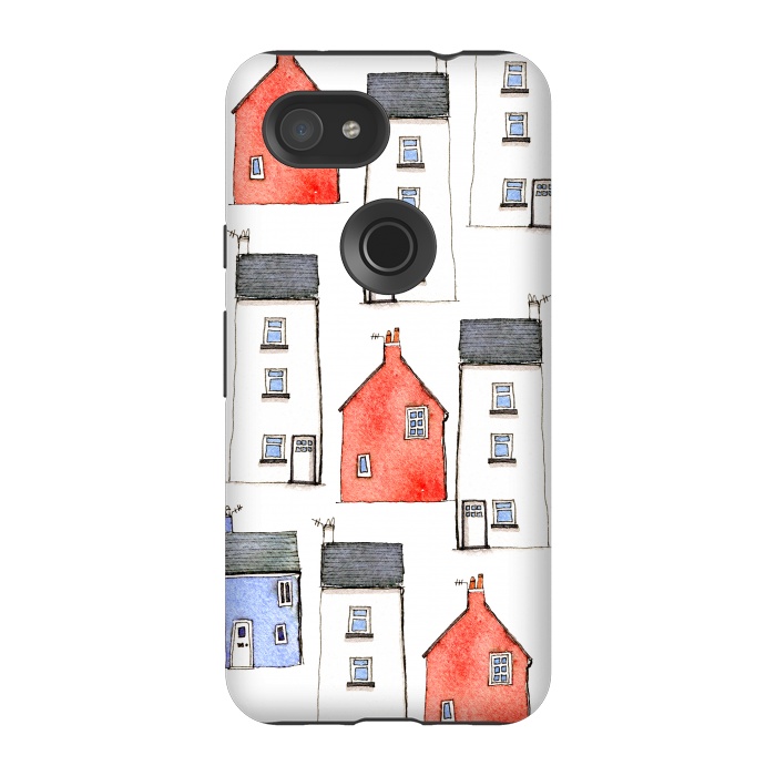 Pixel 3A StrongFit Devon Houses by Nic Squirrell