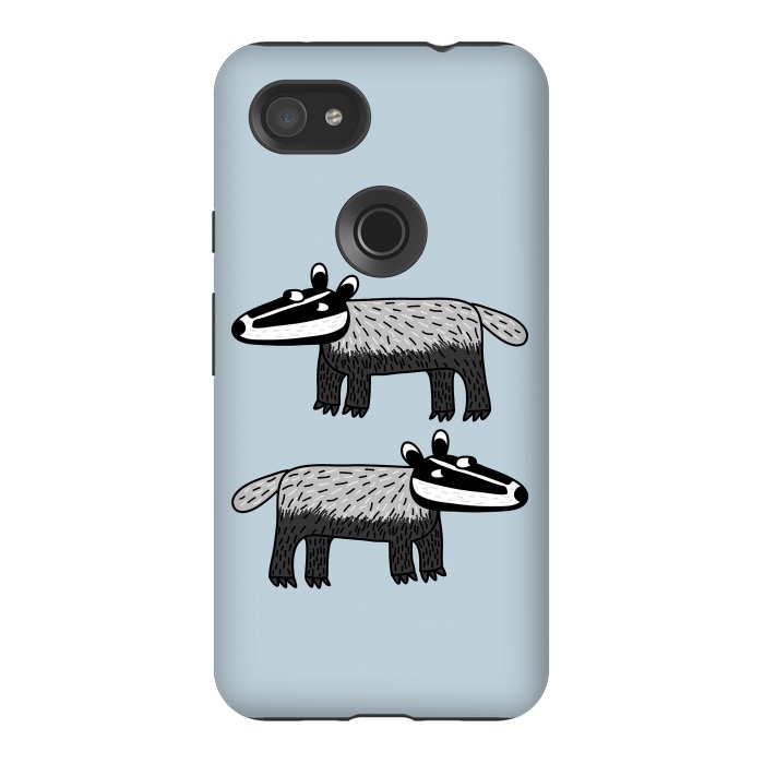 Pixel 3AXL StrongFit Badgers by Nic Squirrell