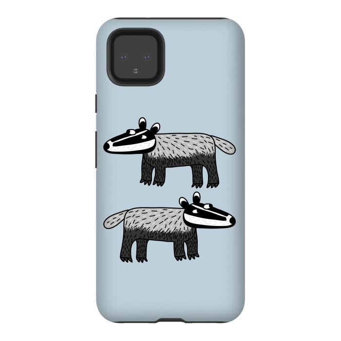 Pixel 4XL StrongFit Badgers by Nic Squirrell