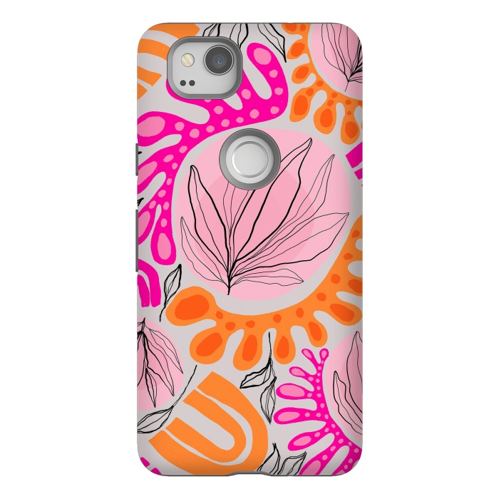 Pixel 2 StrongFit Matiso Floral by Hanny Agustine