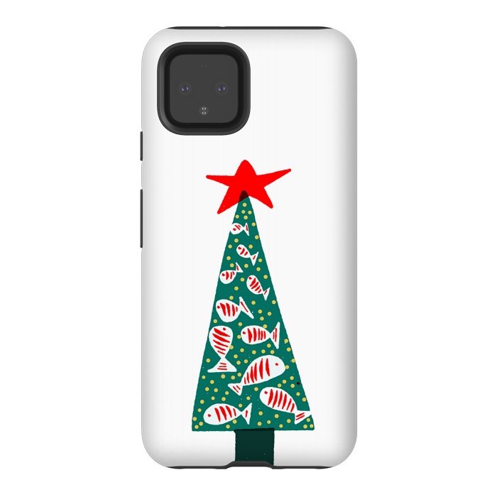 Pixel 4 StrongFit Christmas Tree 1 by Hanny Agustine