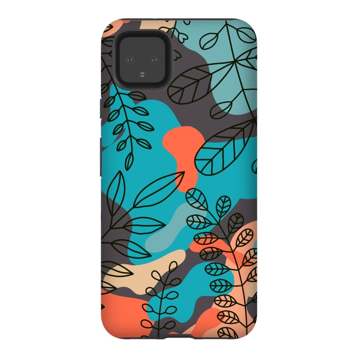 Pixel 4XL StrongFit Sutera Floral by Hanny Agustine