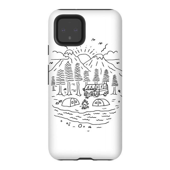 Pixel 4 StrongFit Greatest Trips (for white) by Afif Quilimo