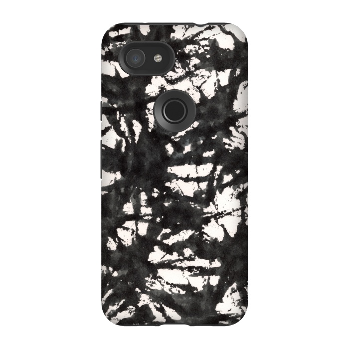 Pixel 3A StrongFit Black Watercolor Stamp by Hanny Agustine