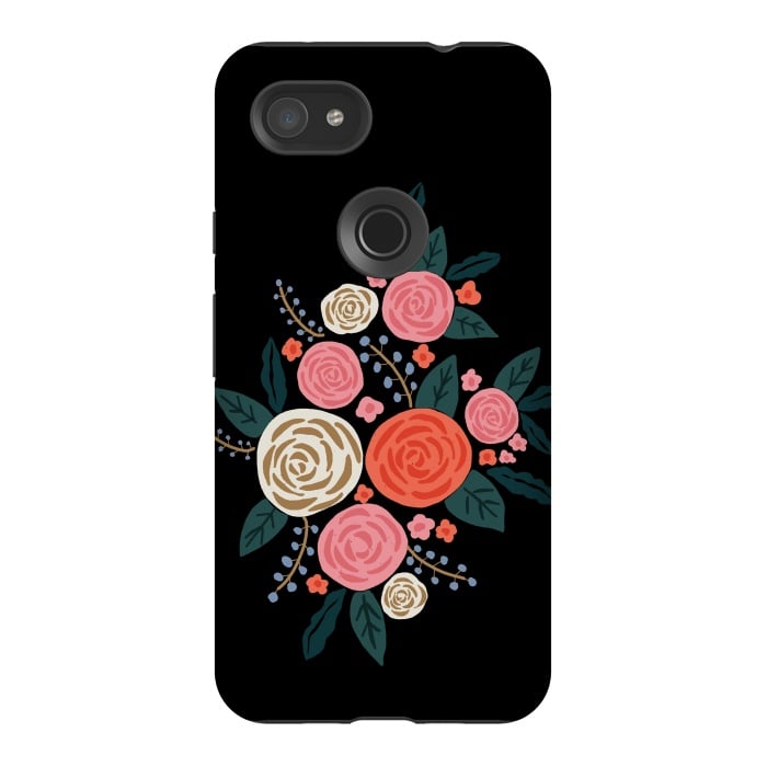 Pixel 3AXL StrongFit Rose Bouquet by Hanny Agustine