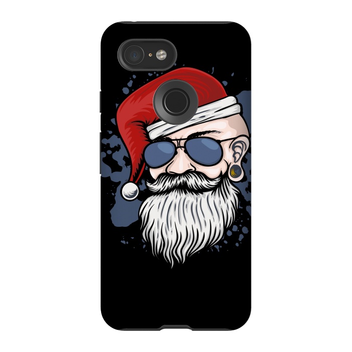 Pixel 3 StrongFit funny santa claus by haroulita