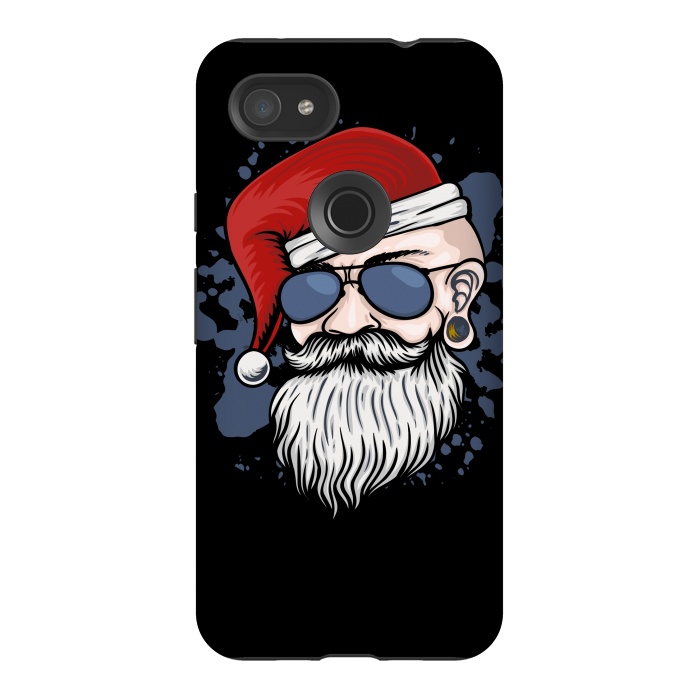 Pixel 3AXL StrongFit funny santa claus by haroulita