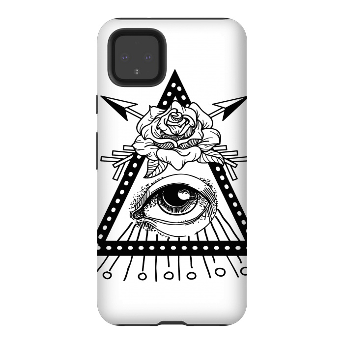 Pixel 4XL StrongFit third eye rose by haroulita