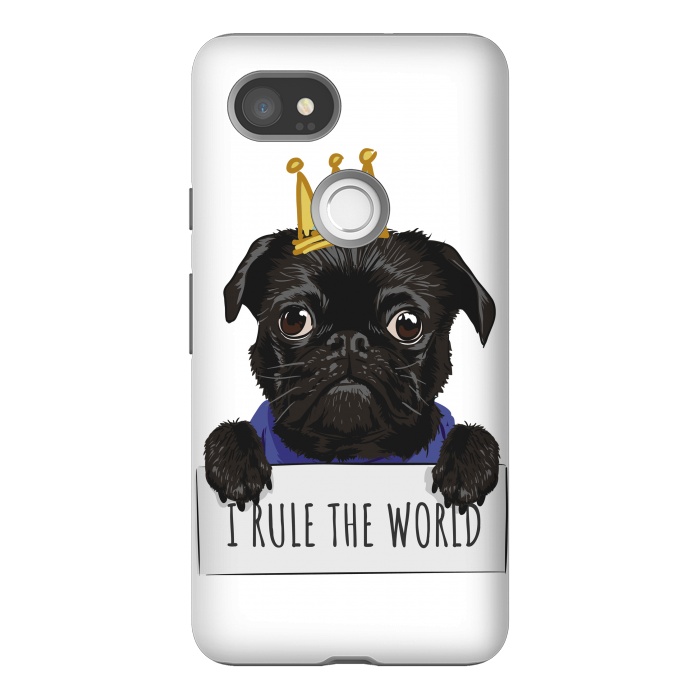 Pixel 2XL StrongFit pug by haroulita