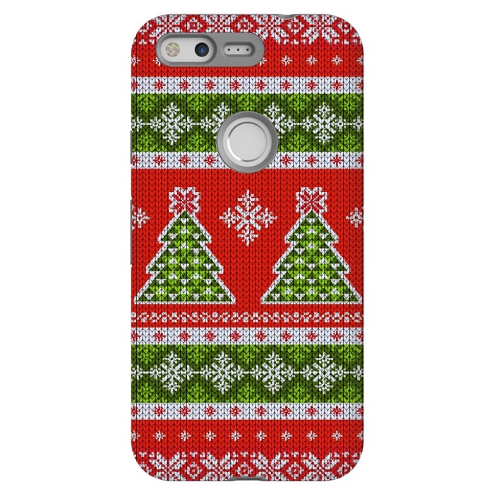 Pixel StrongFit Ugly christmas sweater pattern  by Winston