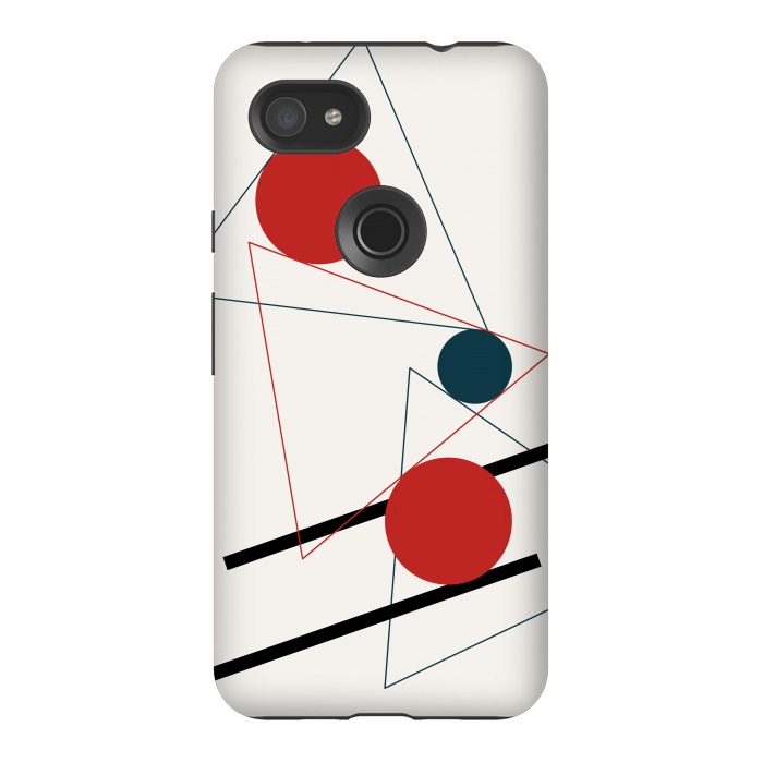 Pixel 3AXL StrongFit Abstract Geometry by Creativeaxle