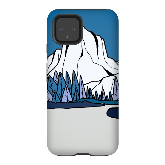 Pixel 4 StrongFit Blue peak hill by Steve Wade (Swade)