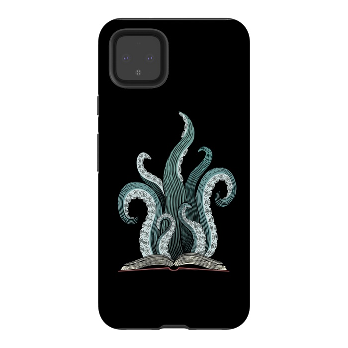 Pixel 4XL StrongFit tentacle book by Laura Nagel
