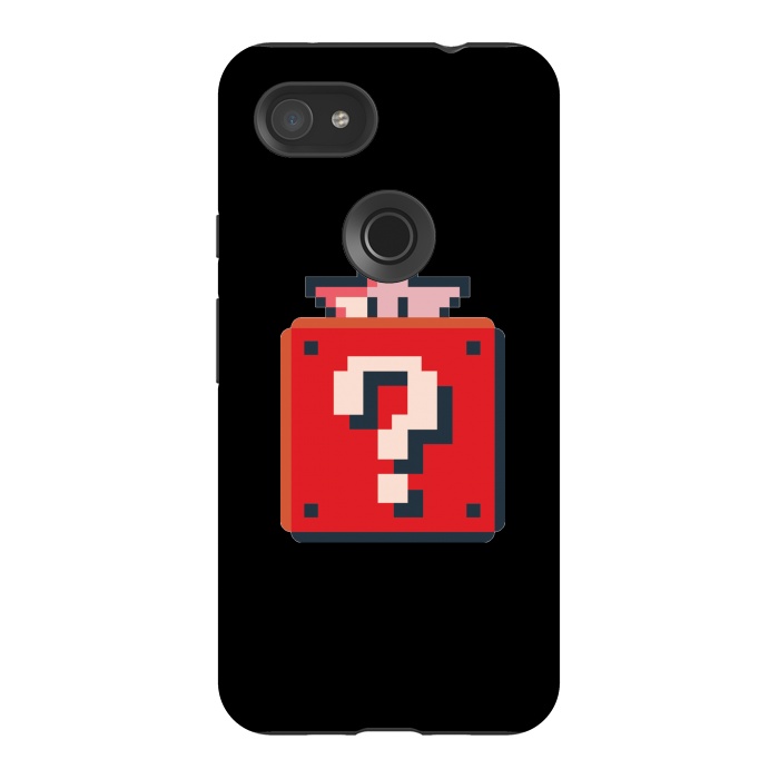 Pixel 3AXL StrongFit Pixelated Mario Star by Winston