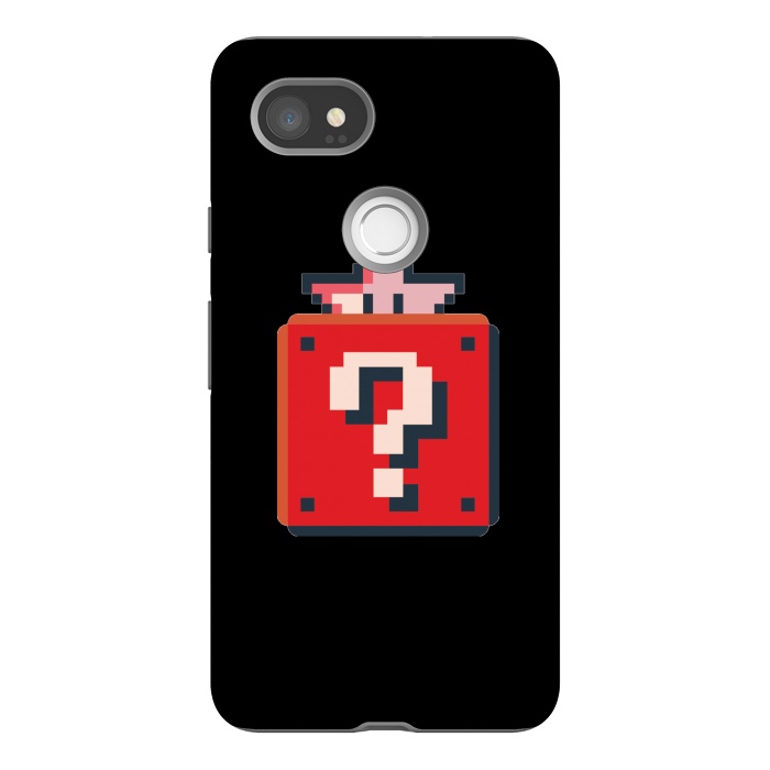 Pixel 2XL StrongFit Pixelated Mario Star by Winston