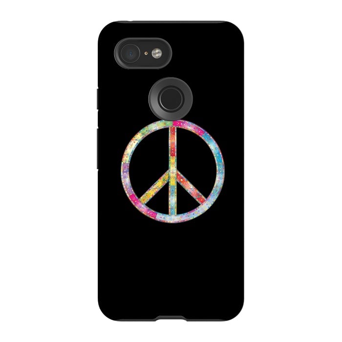 Pixel 3 StrongFit Peace and love  by Winston