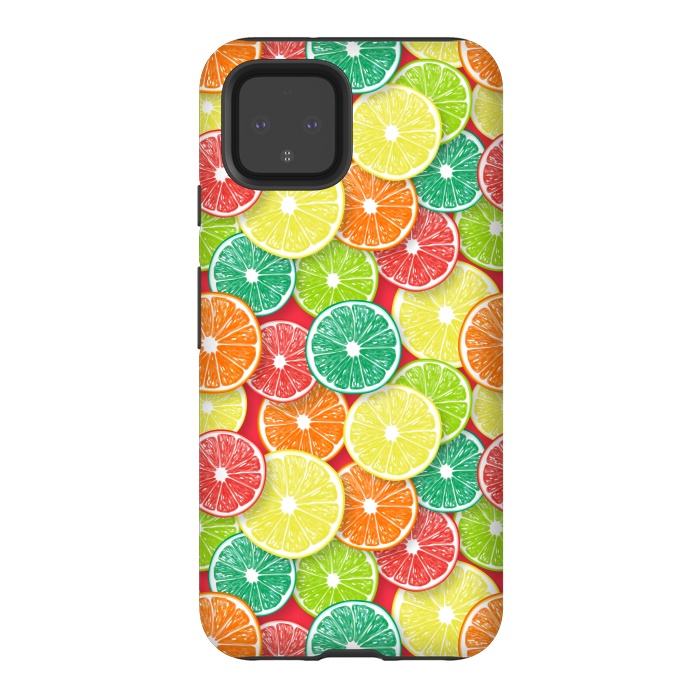 Pixel 4 StrongFit Citrus fruit slices 3 by Katerina Kirilova