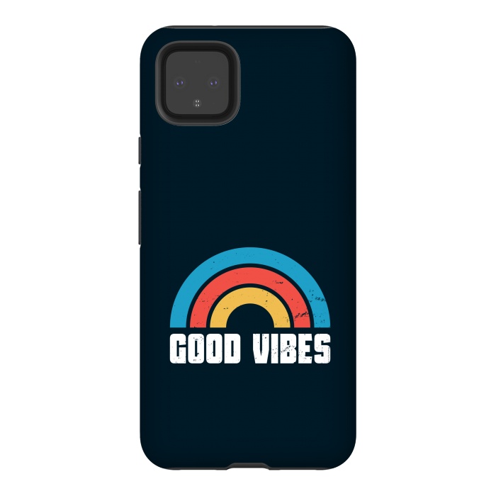 Pixel 4XL StrongFit Good Vibes by TMSarts