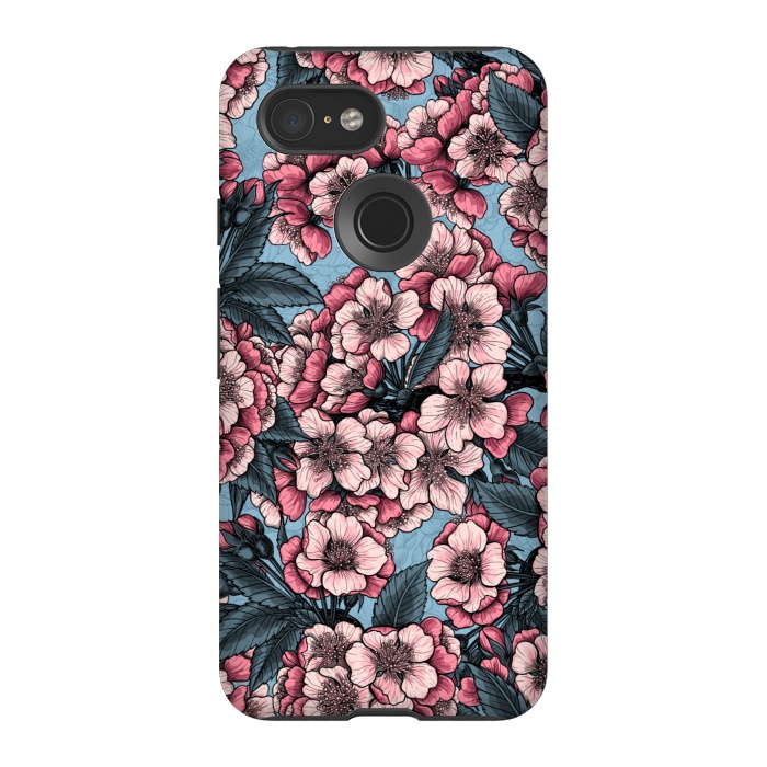 Pixel 3 StrongFit Cherry blossom by Katerina Kirilova