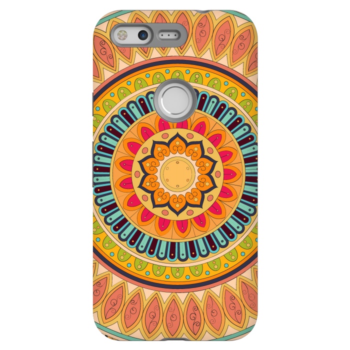 Pixel StrongFit Mandala Pattern Design 24 by ArtsCase