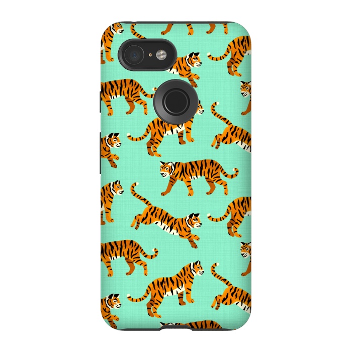 Pixel 3 StrongFit Bangel Tigers - Mint  by Tigatiga