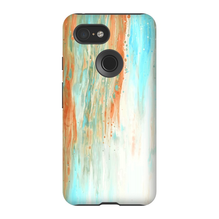 Pixel 3 StrongFit Abstract Liquid Pattern by Creativeaxle