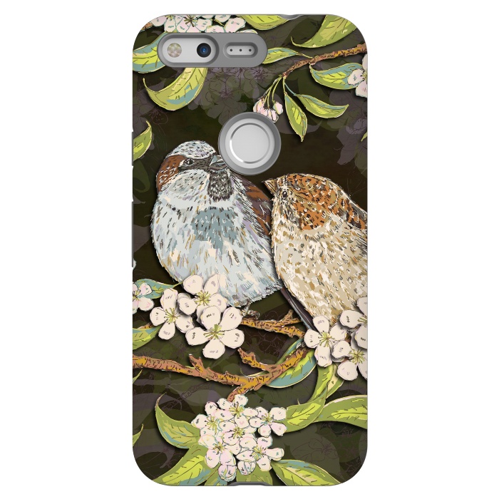 Pixel StrongFit Sweet Sparrows by Lotti Brown