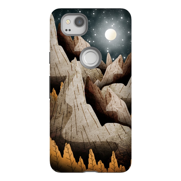 Pixel 2 StrongFit Mountainous mountain and peaks by Steve Wade (Swade)