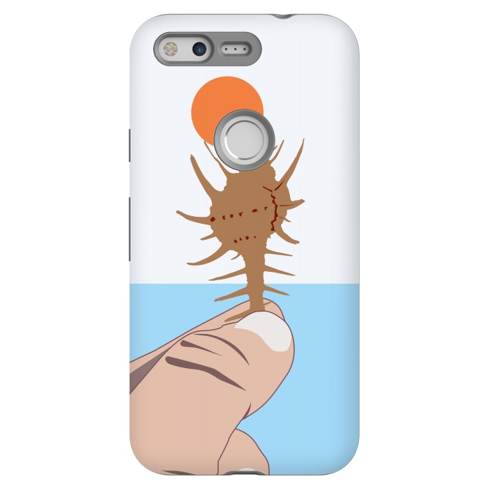 Pixel StrongFit Sun On The Conch by Creativeaxle
