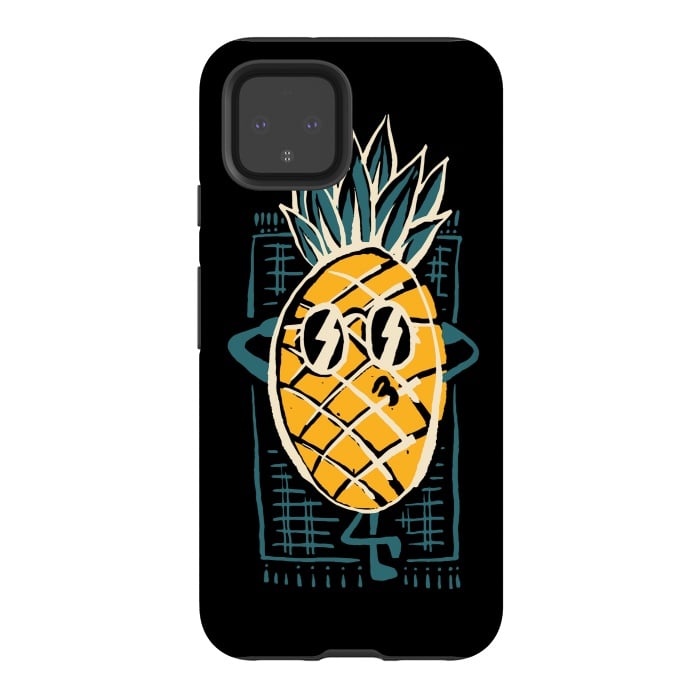 Pixel 4 StrongFit Pineapple Sunbathe 1 by Afif Quilimo
