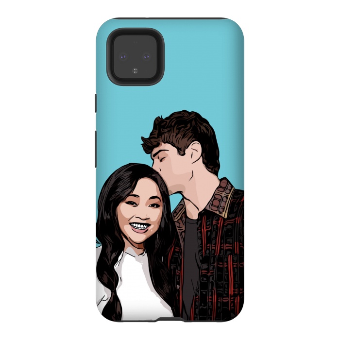 Pixel 4XL StrongFit Lara jean and peter  by Jms