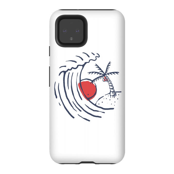 Pixel 4 StrongFit Great Wave 1 by Afif Quilimo