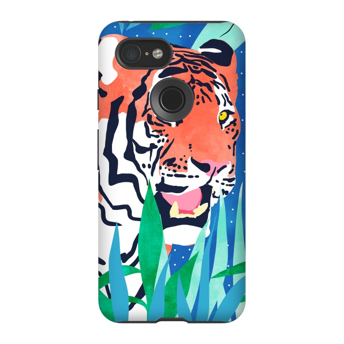 Pixel 3 StrongFit Tiger Forest by Uma Prabhakar Gokhale