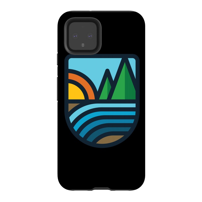 Pixel 4 StrongFit River Bold by Afif Quilimo