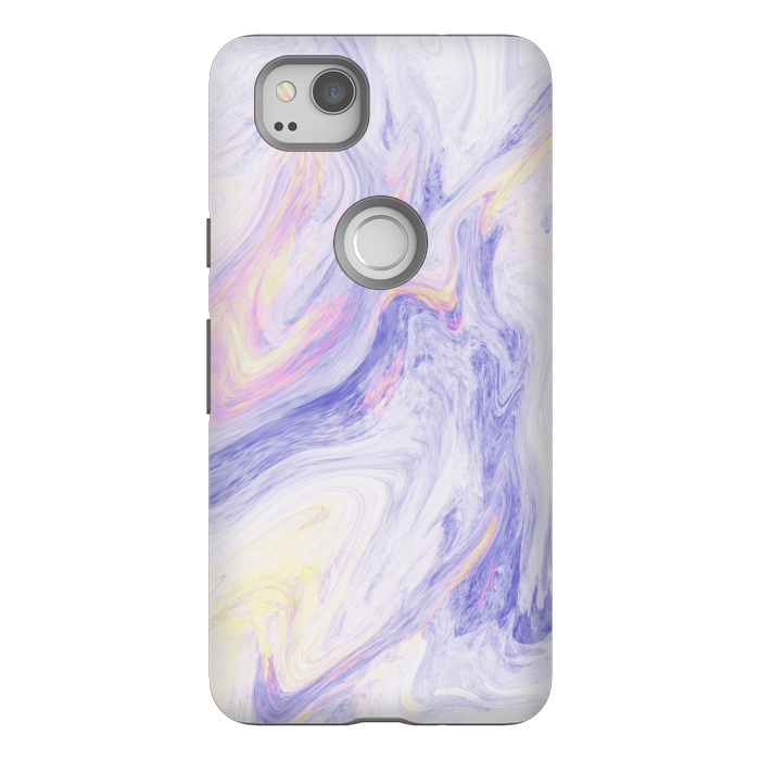 Pixel 2 StrongFit Unicorn Marble by Rose Halsey