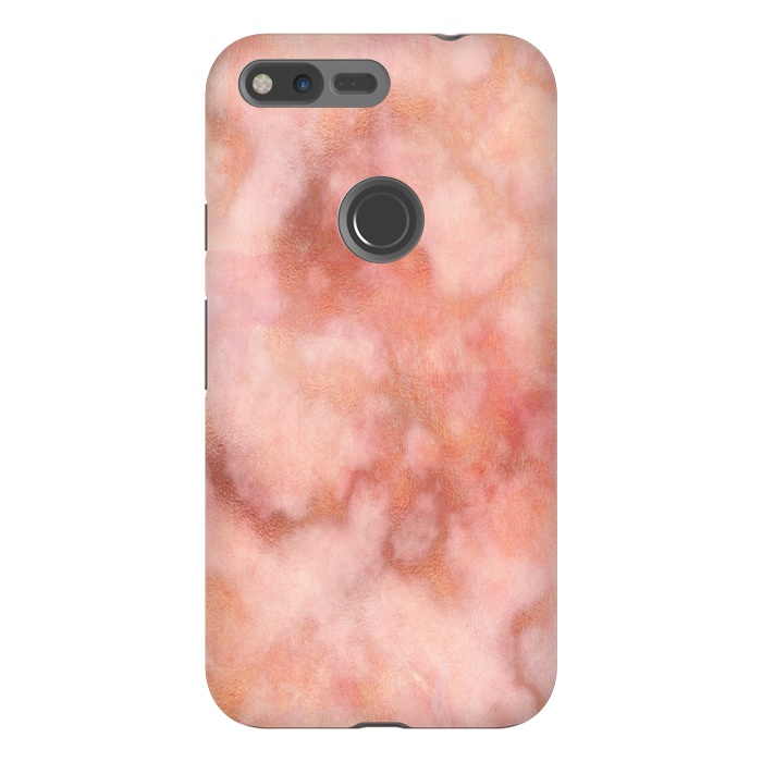 Pixel XL StrongFit Elegant rose gold marble by Martina